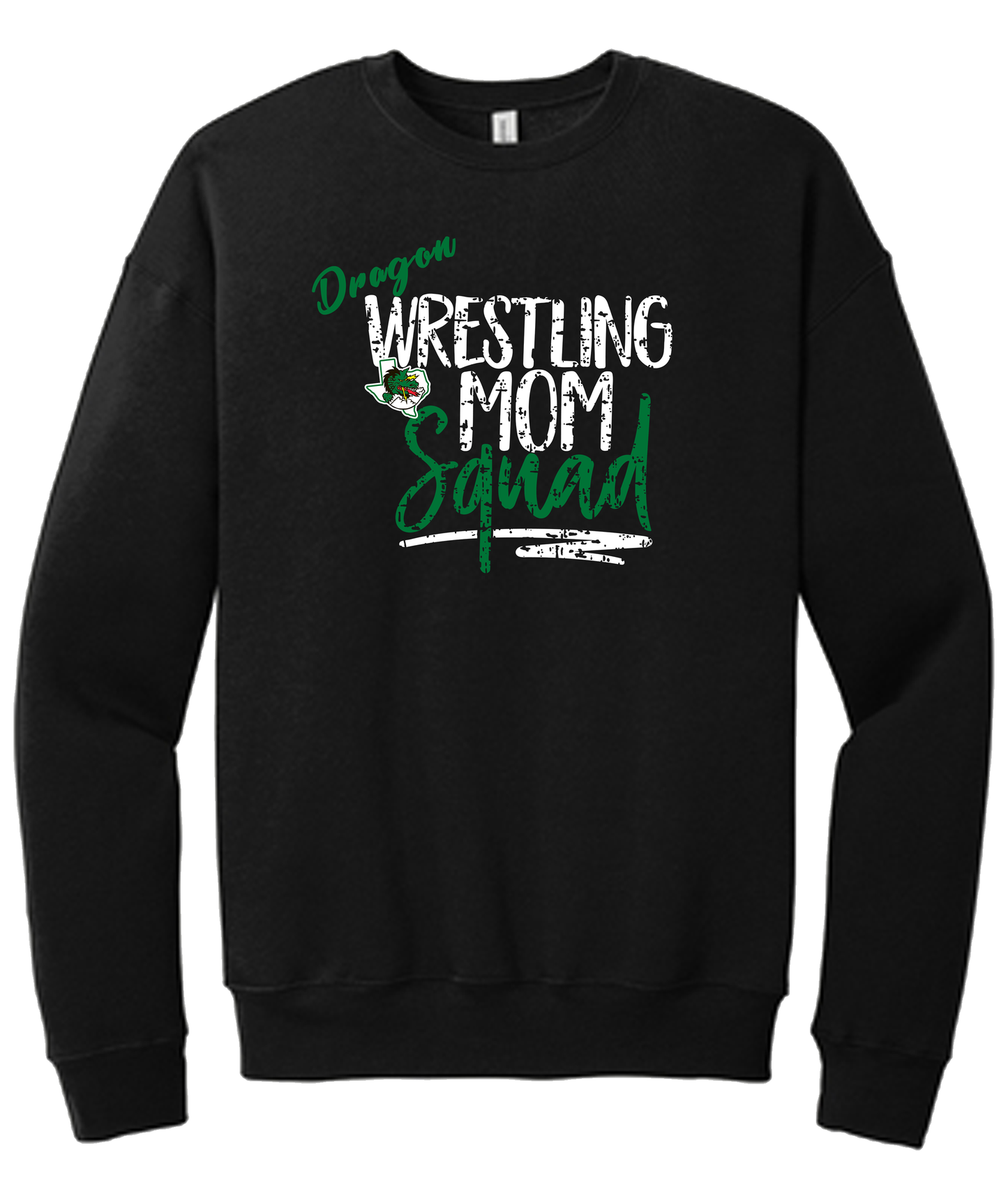 Dragon Wrestling Mom Squad Crewneck and Hoodies