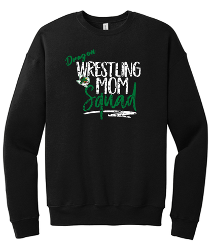 Dragon Wrestling Mom Squad Crewneck and Hoodies