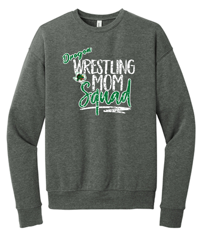 Dragon Wrestling Mom Squad Crewneck and Hoodies