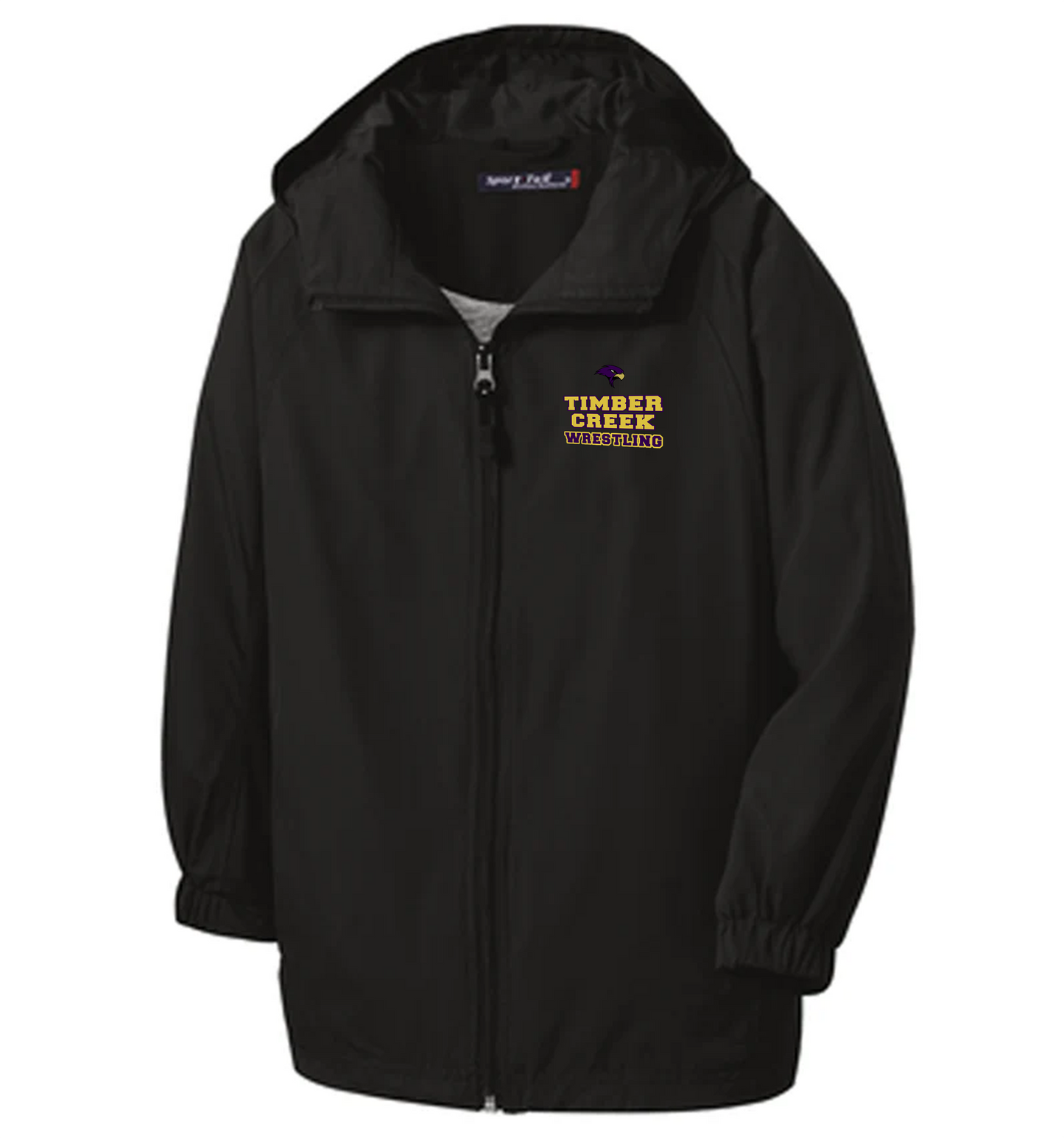 Timber Creek  Wrestling Hooded Windbreaker