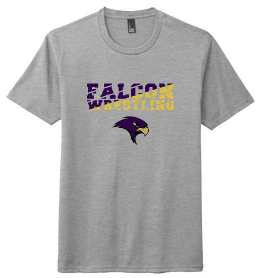 Falcon Wrestling Two-Tone T-Shirt