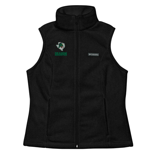 Dragon Wrestling Women’s Columbia Fleece Vest (Embroidered)