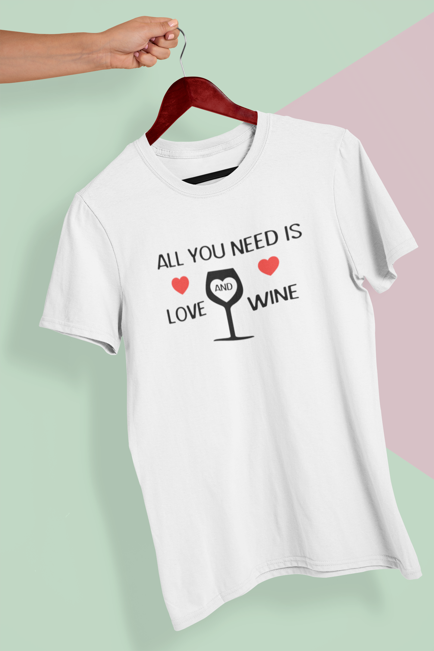 All You Need Is Love And Wine Design 4