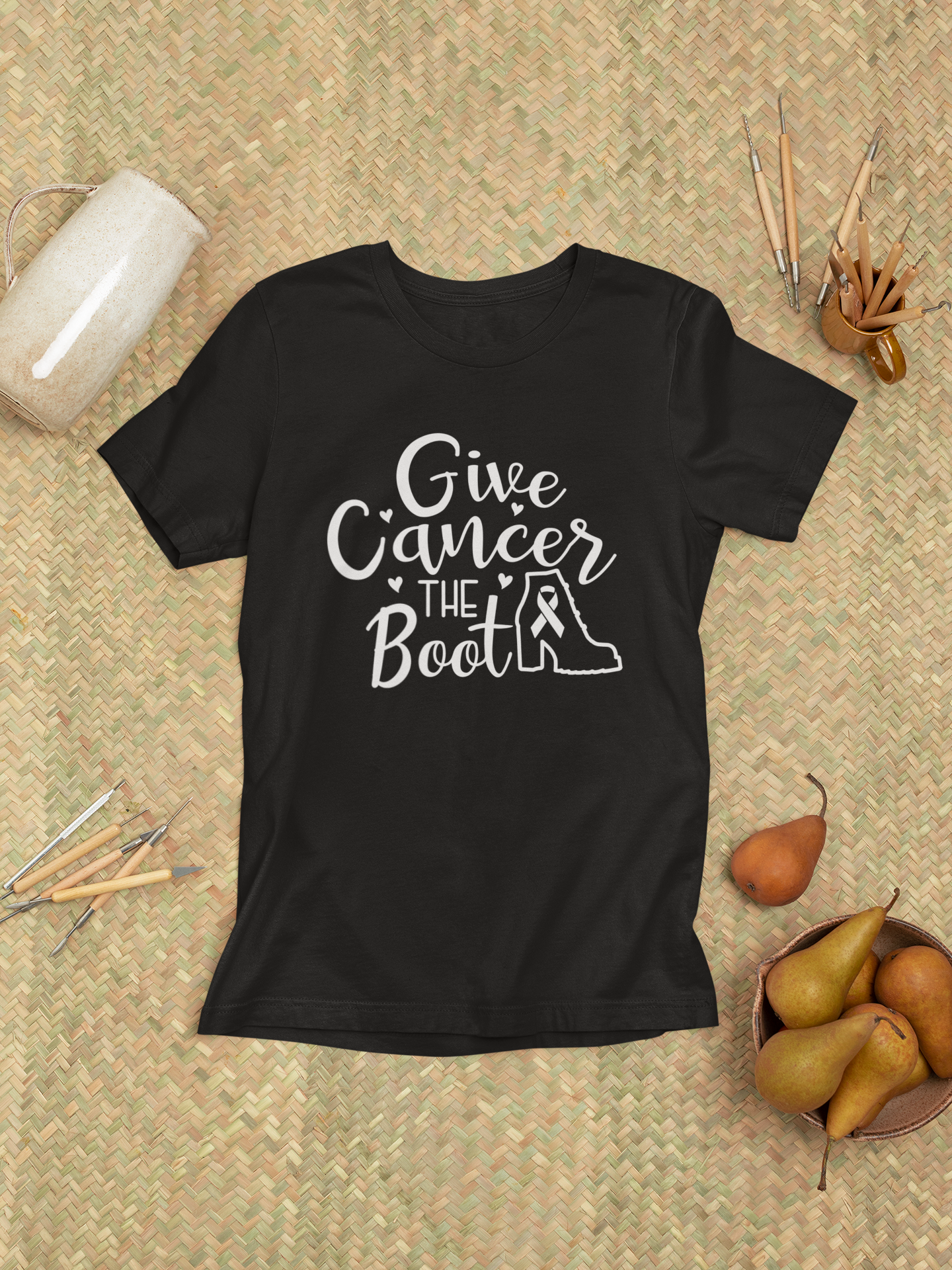 Give Cancer The Boot Design 1