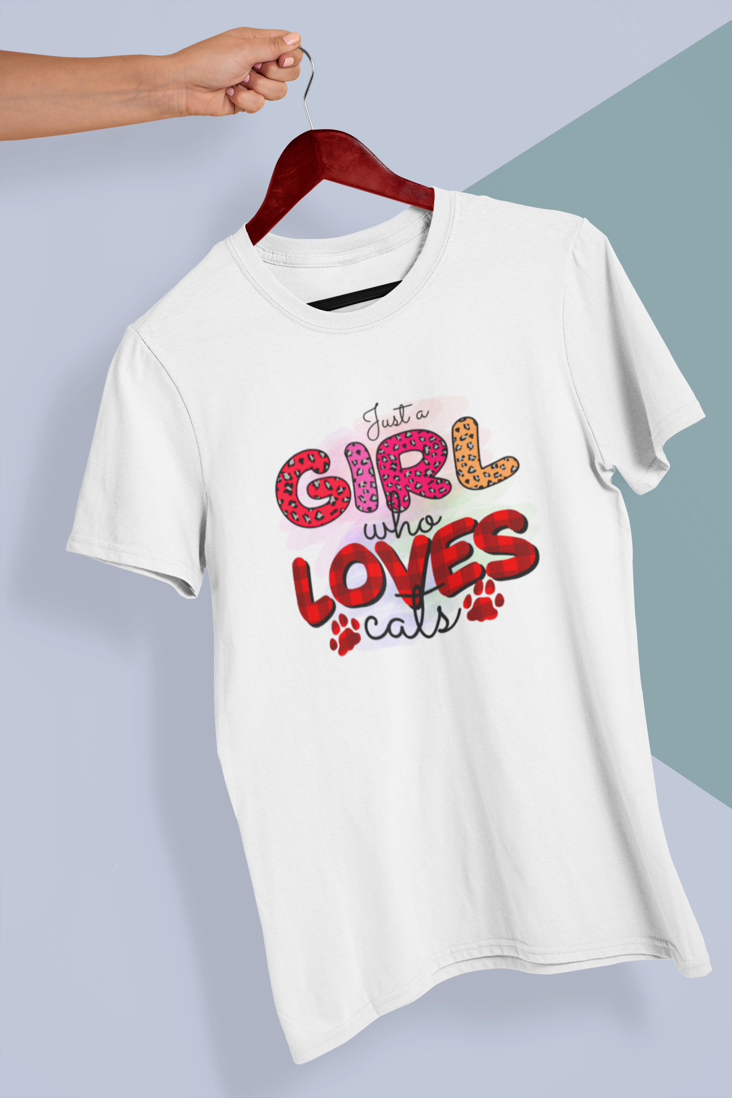 Just A Girl Who Loves Cats Design 1