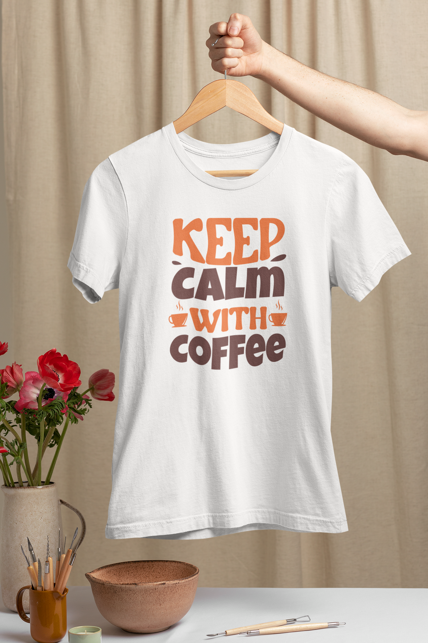 Keep Calm With Coffee Design 3