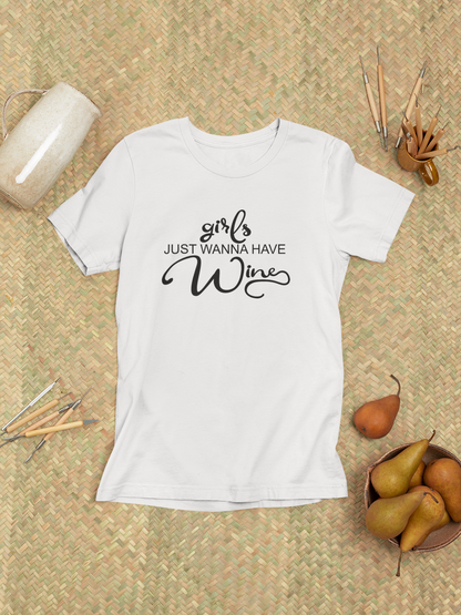 Girls Just Wanna Have Wine Design 3