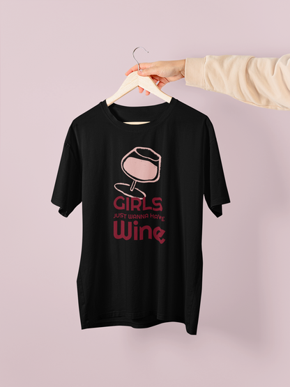 Girls Just Wanna Have Wine Design 2