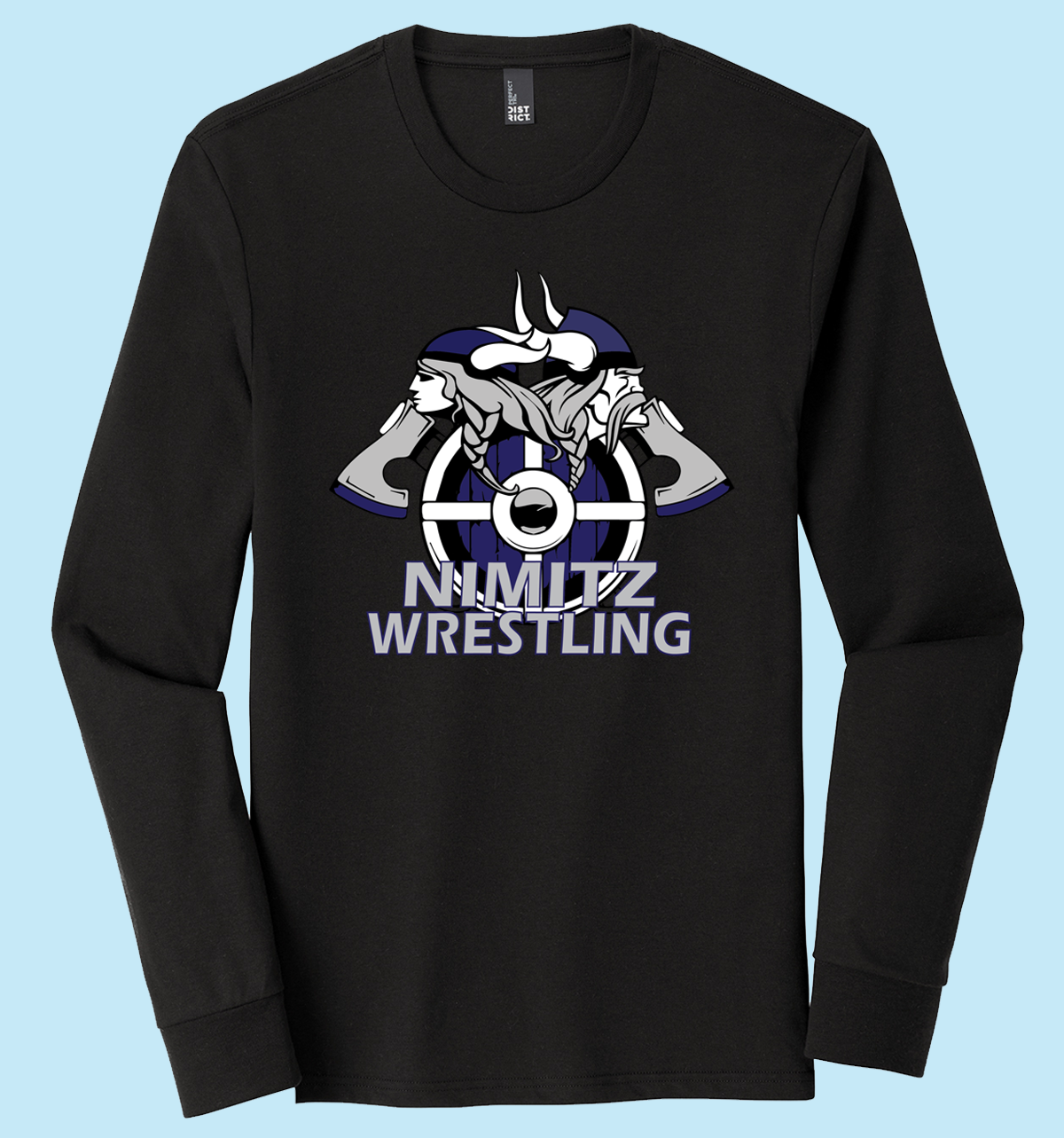 Nimitz Wrestling #JOINTHERAID Long Sleeve T-shirt