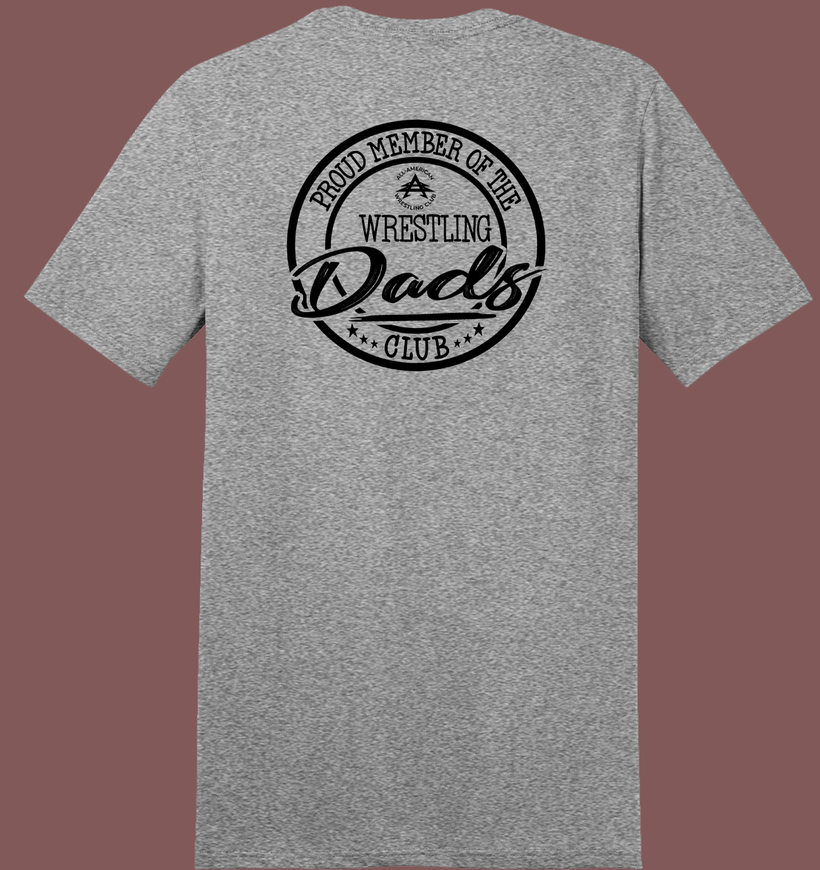 AAWC Wrestling Club Dad T-shirt