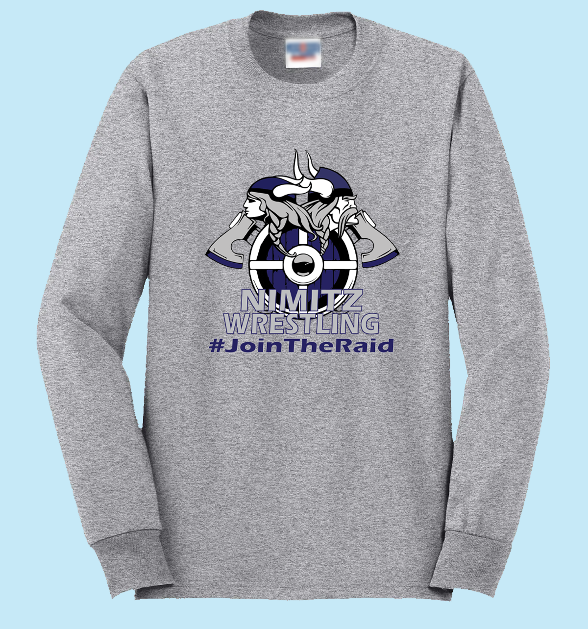 Nimitz Wrestling #JOINTHERAID Crewneck Sweatshirt