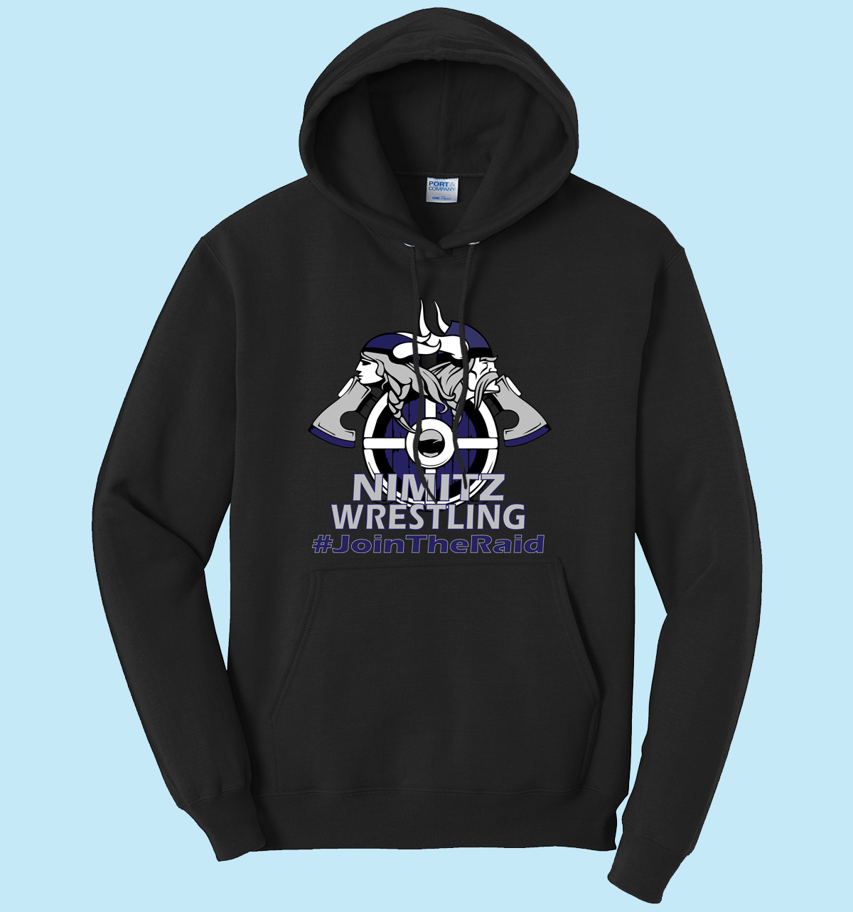 Nimitz Wrestling #JOINTHERAID Hoodie