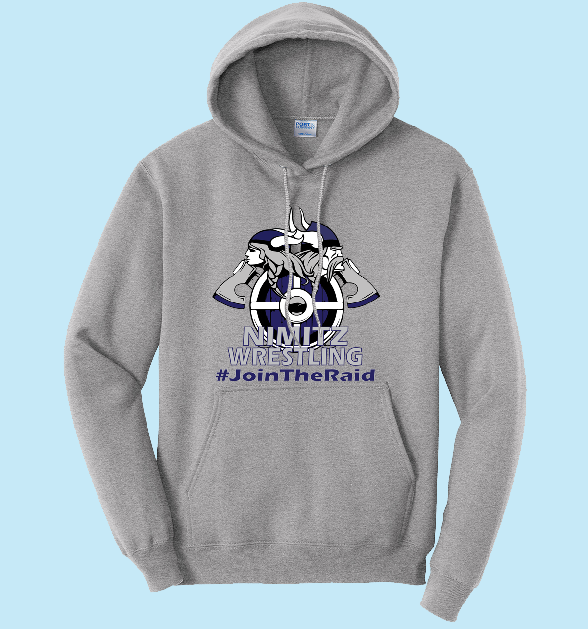 Nimitz Wrestling #JOINTHERAID Hoodie